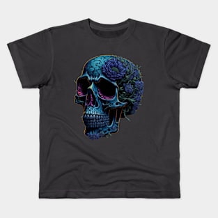 skull flower Kids T-Shirt